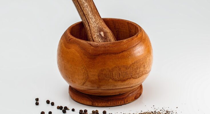 mortar and pestle, grinding, crushing