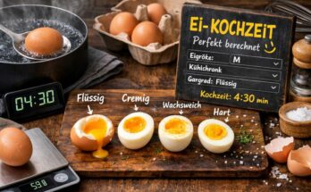 Eier Kochzeit Rechner