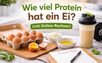 Wie viel Protein hat ein Ei?